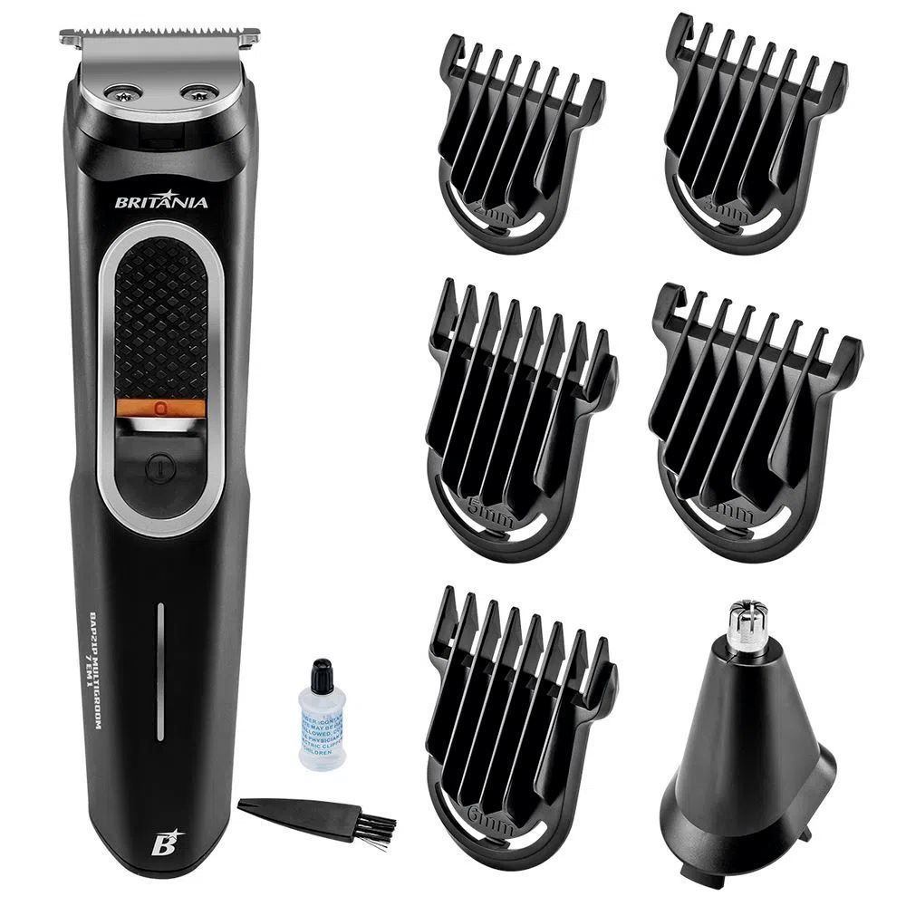 Aparador De Pelos 7 Em 1 Multigroom Bap21 Britânia - Bivolt