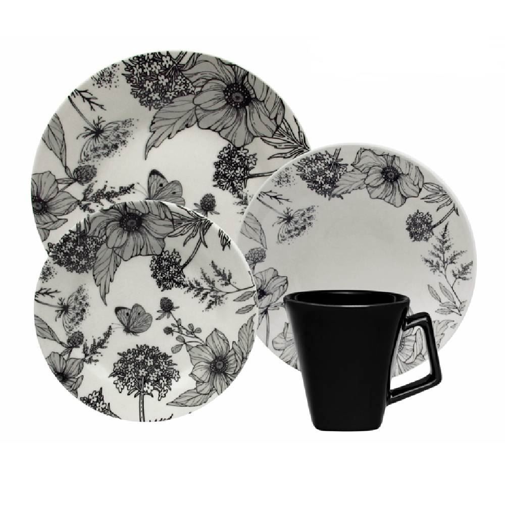 Aparelho de Jantar Biona Francis 16 Peças -  Havan Casa