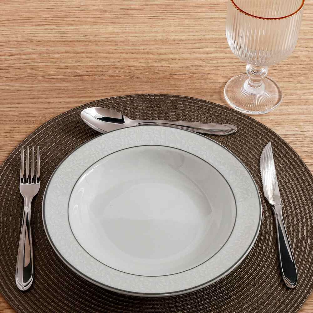 Aparelho De Jantar Charlotte Schmidt 30 Peças - Porcelana