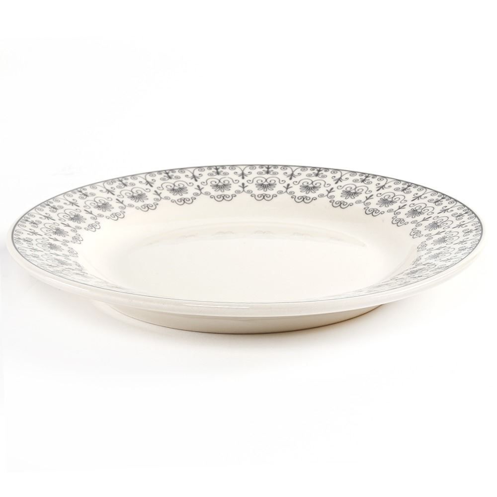 Aparelho De Jantar Donna Renda 12 Peças - Cerâmica