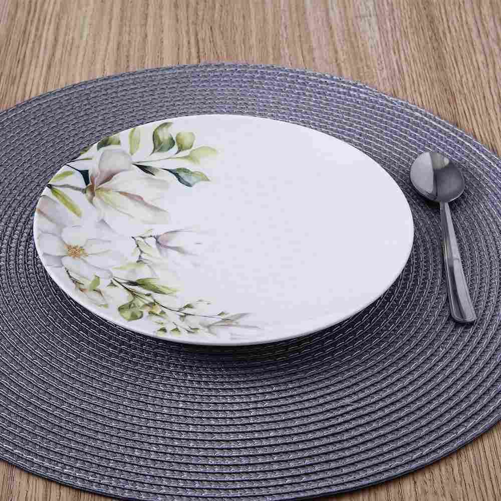 Aparelho De Jantar Magnólia Tramontina 20 Peças - Porcelana