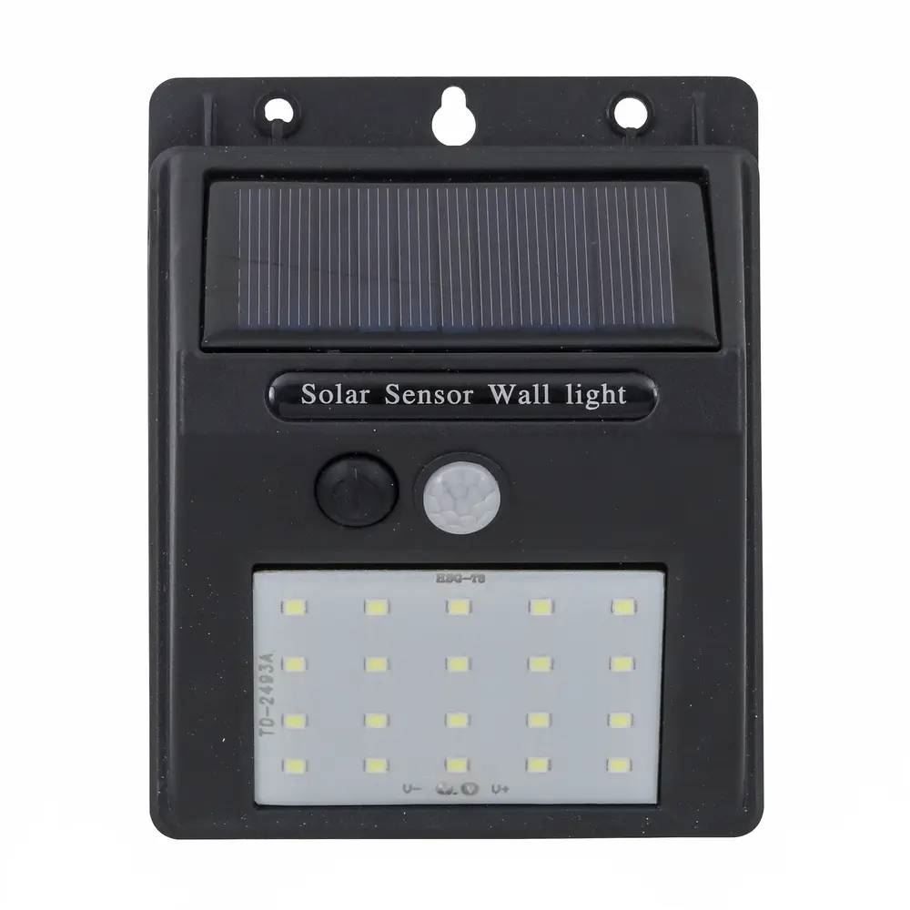 Arandela Solar Zyon 4W Com Sensor Gaya - 6500K