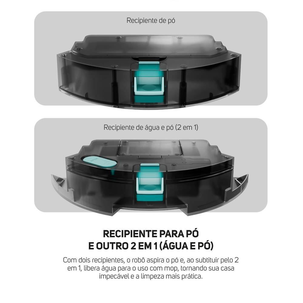 Aspirador De Pó Robô Wap Com Mapeamento Robot W3000 - Bivolt