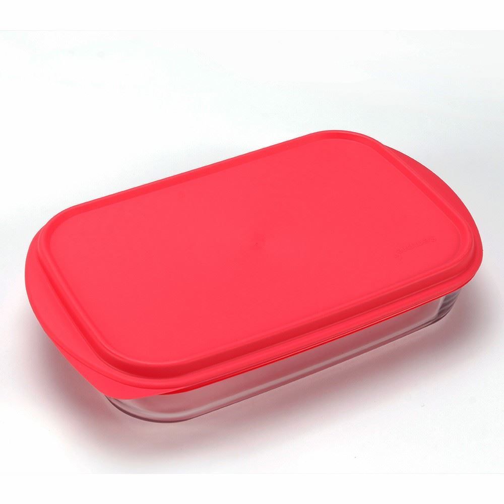 Lasanheira Retangular Com Tampa Sempre Nadir 4 Litros - Vidro