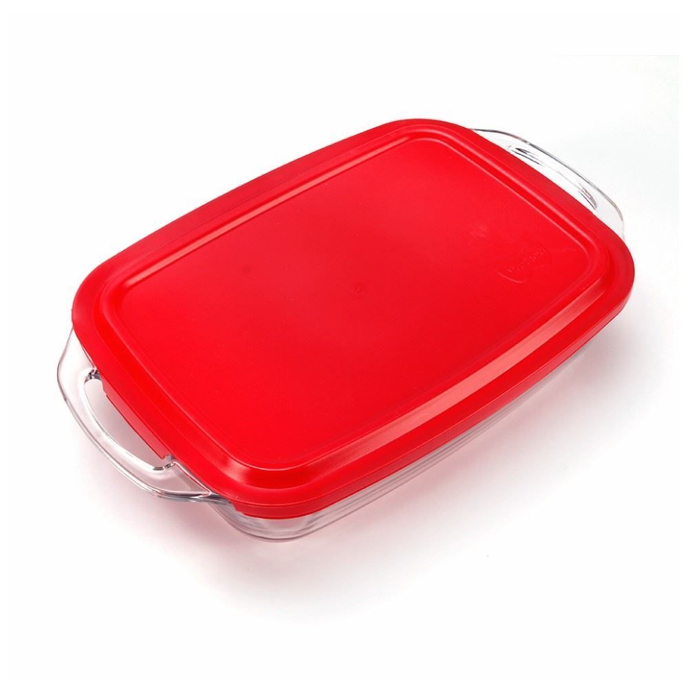 Assadeira Retangular Com Tampa Seletta Marinex - 3,5 Litros