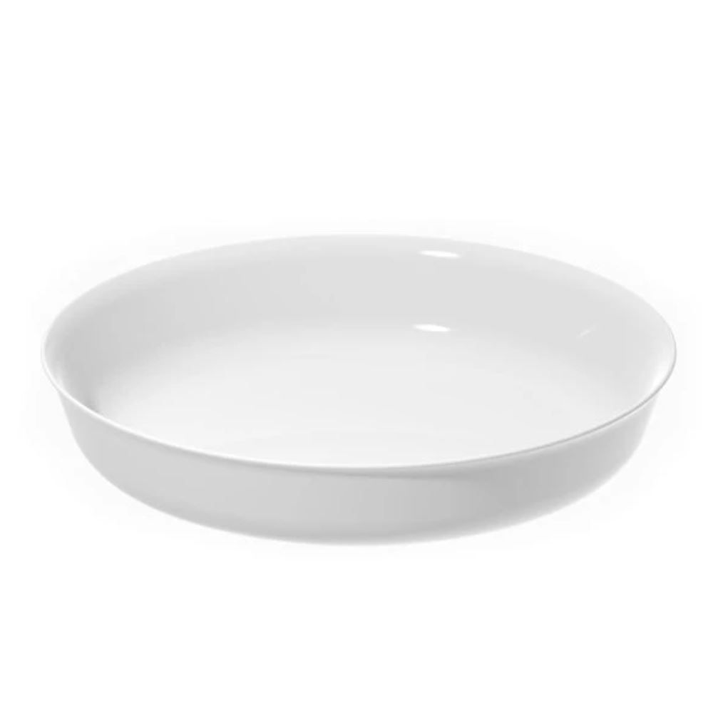 Assadeira Redonda Opaline Marinex 3 Litros - Branca