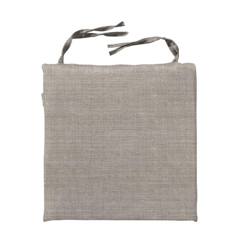 Assento De Cadeira 40X40 Cm Havan Casa - Linho Champagne