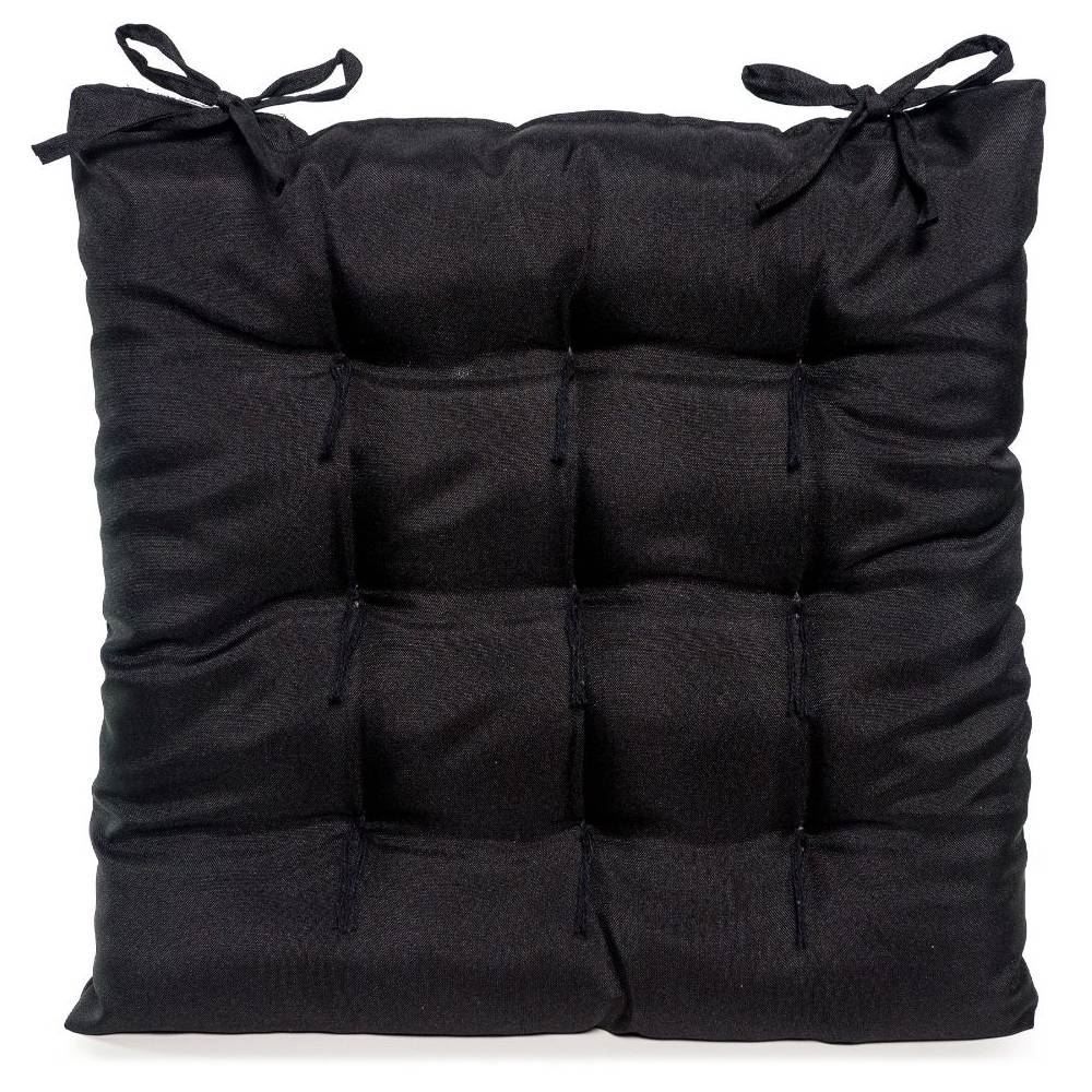 Assento Futton 40X40 Cm Liso Oxford Havan Casa - Preto