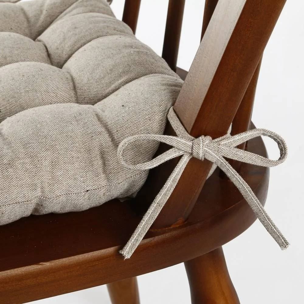 Assento Futton 40X40cm Havan Casa - Taupe