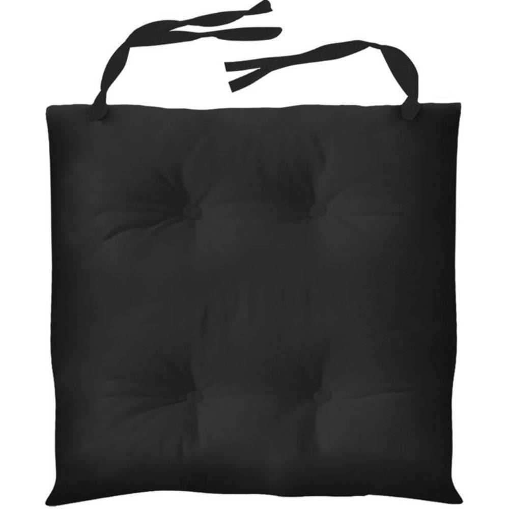 Assento Futton Micro 40X40cm Havan Casa - Preto