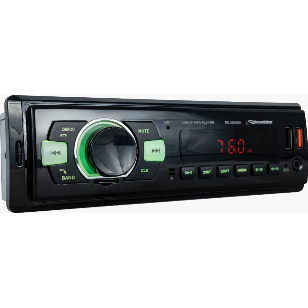 Auto Rádio Fm Roadstar Rs-2605Br Plus