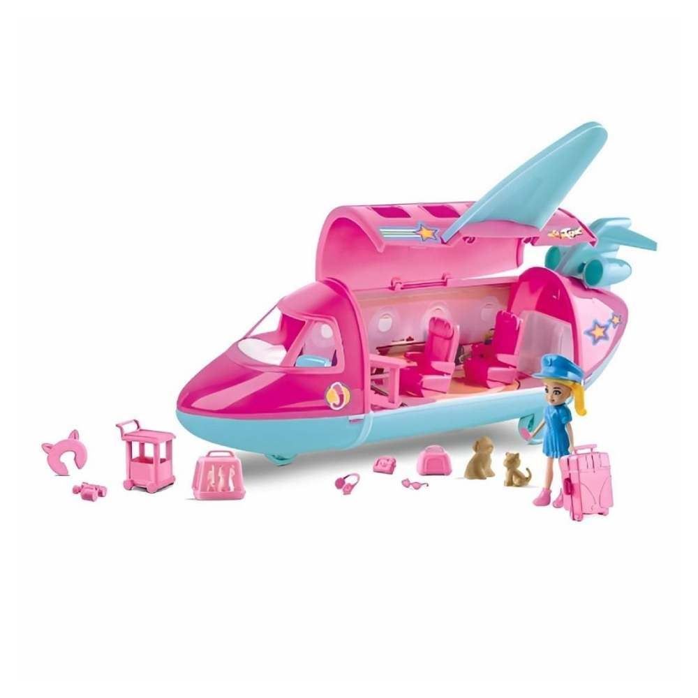 Avião Da Judy Com Acessórios Samba Toys - 0465