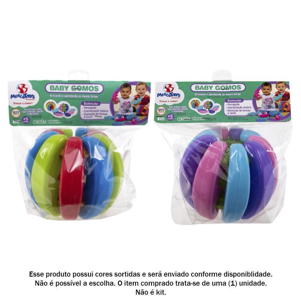 Baby Gomos Mercotoys - Sortido