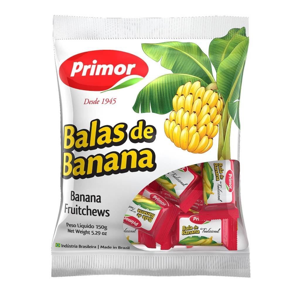 Bala De Banana Tradicional Primor - 150g