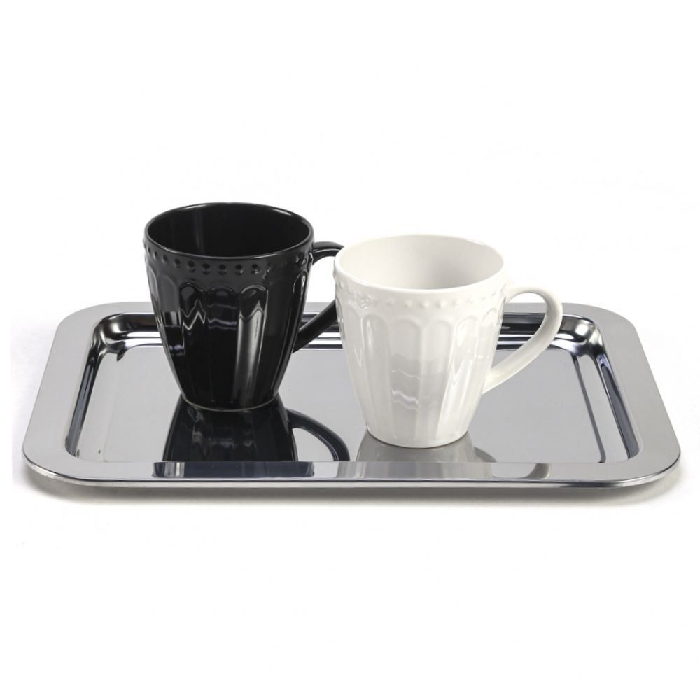 Bandeja Rasa Pop De Inox Forma - 35cm