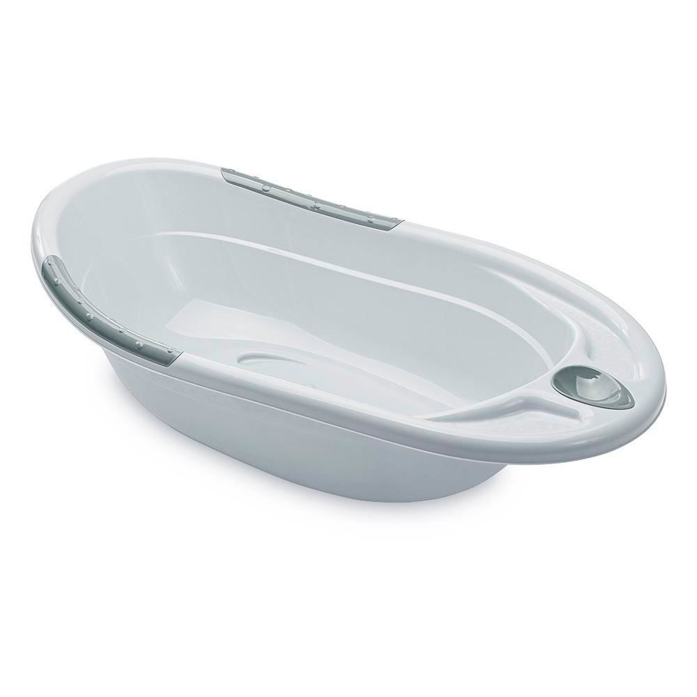 Banheira De Bebê 28 Litros Fofura Havan Baby - Cinza Granizo