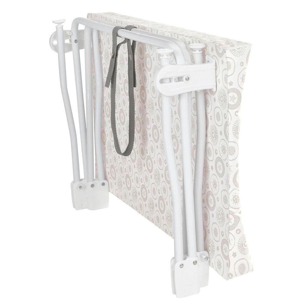 Banheira Com Trocador Estampado Floripa Tutti Baby - Branco Essencial