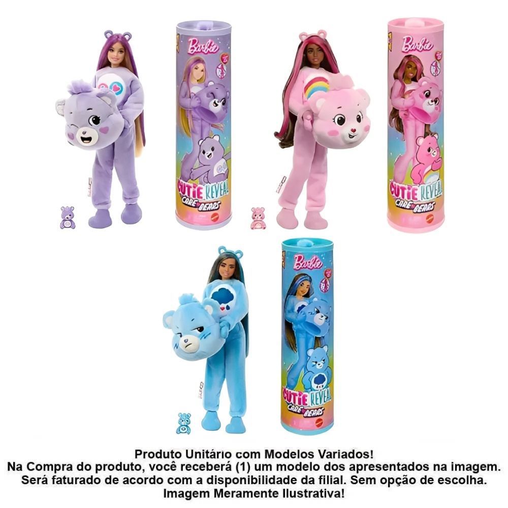 Barbie Boneca Ursinhos Carinhosos - Sortido