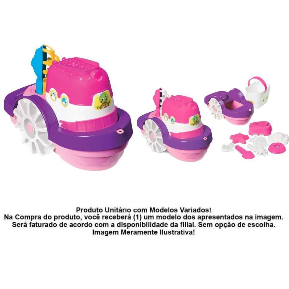 Barco Balde De Praia Mercotoys - Sortido