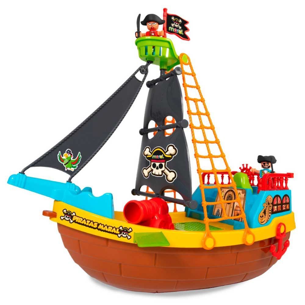 Barco Pirata Com Rodinhas Maral - 2121