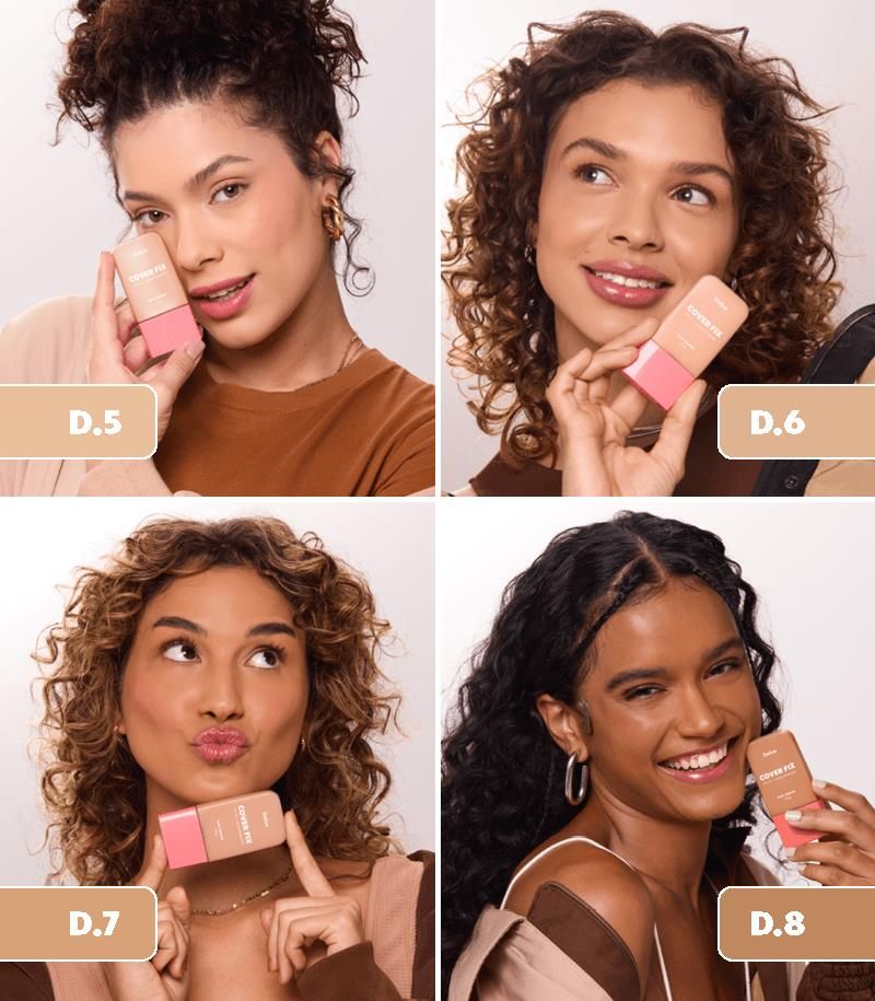 Base Líquida Cover Fix Dailus Cor D7 - D 7 MEDIO