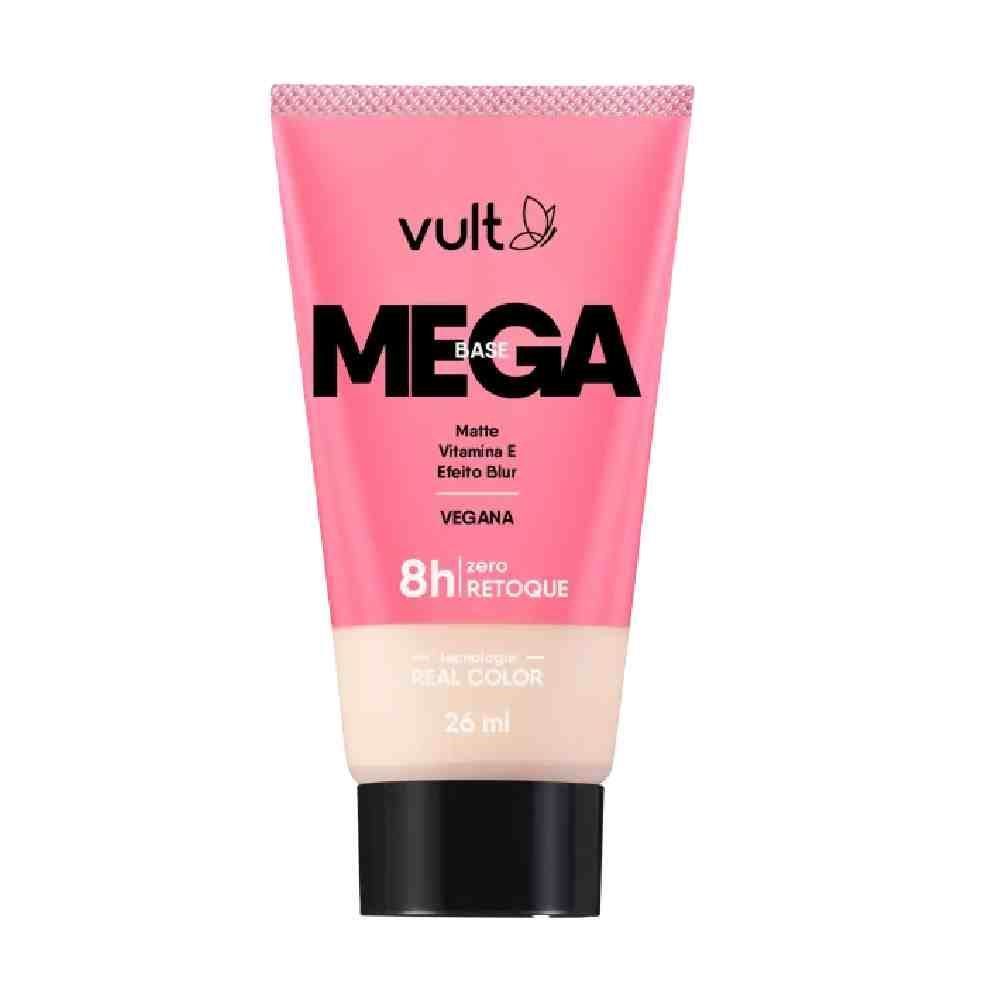 Base Liquida Mega 26Ml Vult V200 - Tonalidade Clara