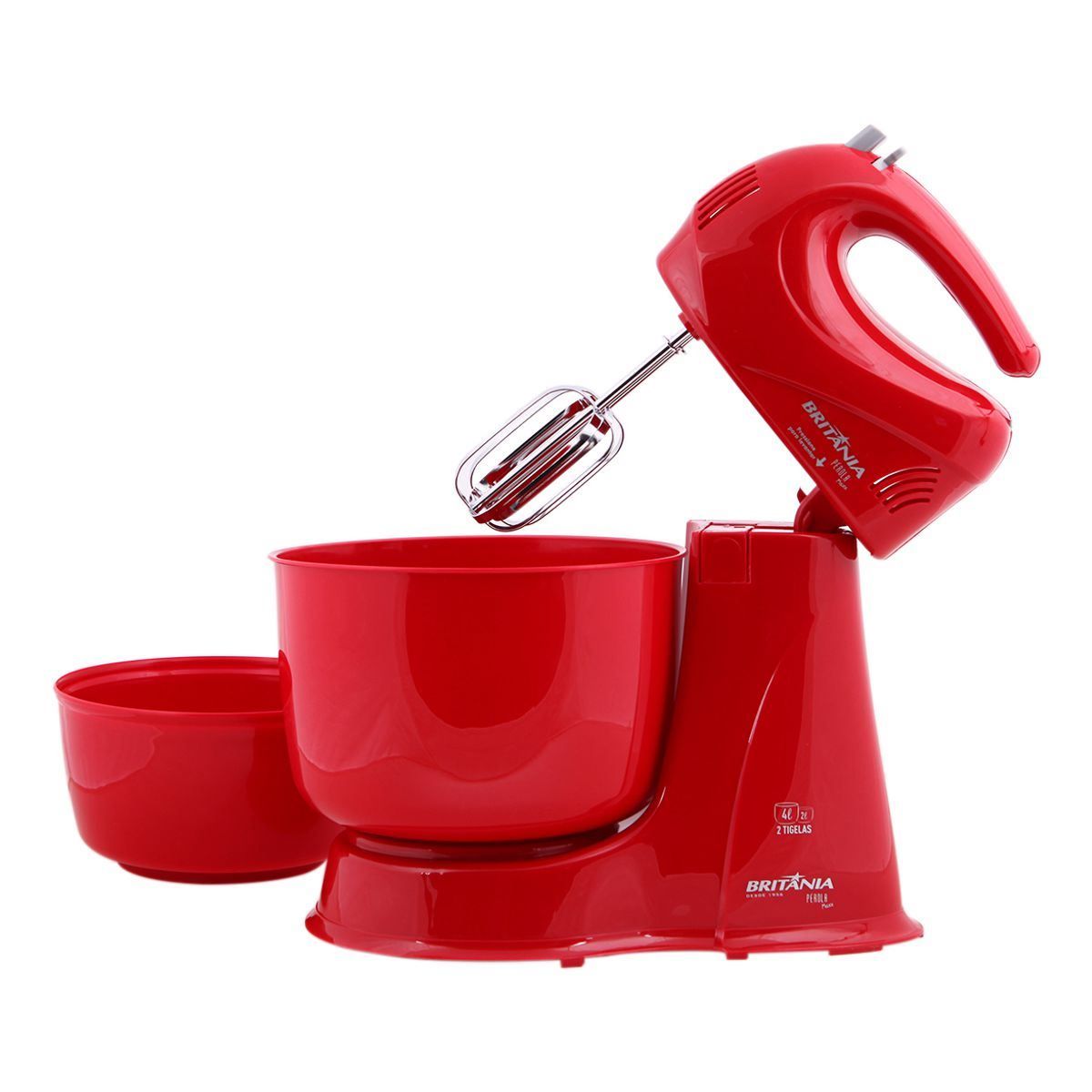 Batedeira Pérola Maxx 2 350 Watts Vermelha Britânia