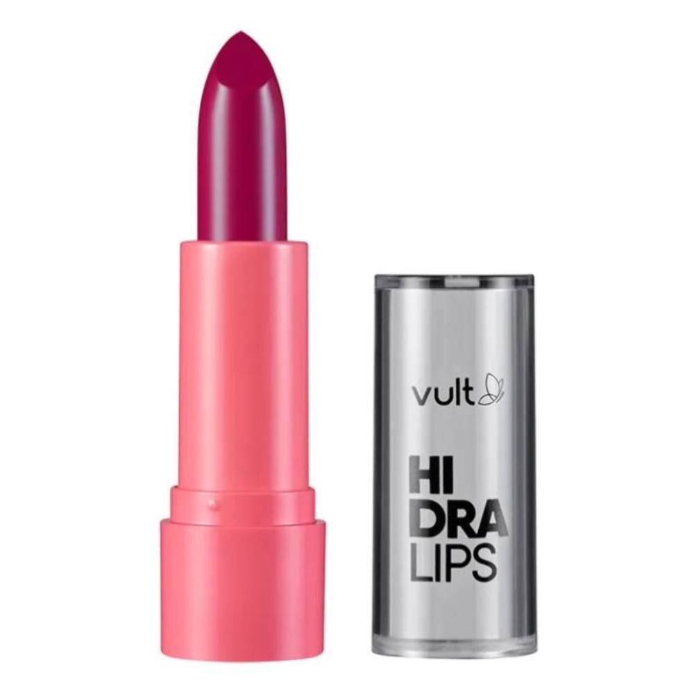 Batom Cremoso Hidra Lips Rosa Intenso Vult - 3,6g