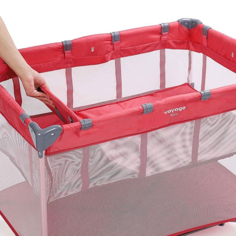 Berço Portátil Baru Voyage - Rosa