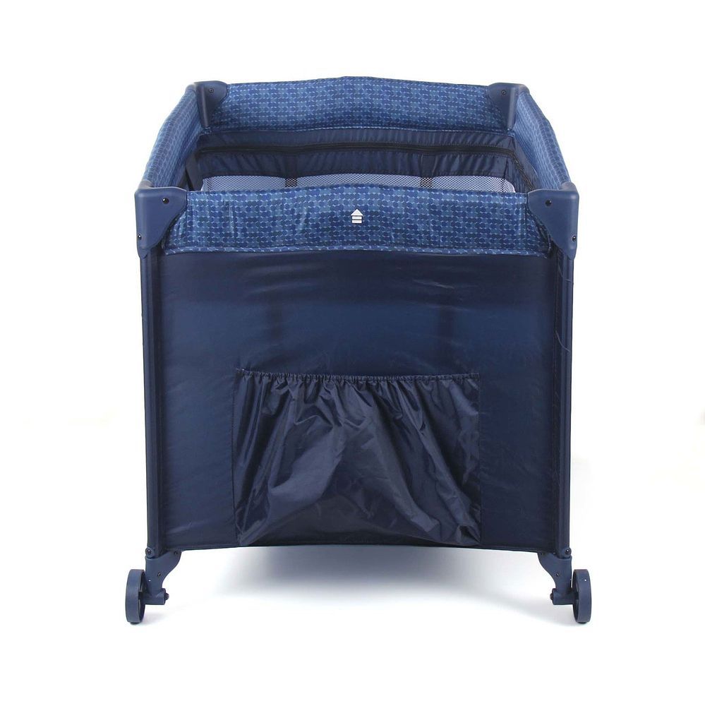 Berço Portátill Hello Infanti - Azul Trama