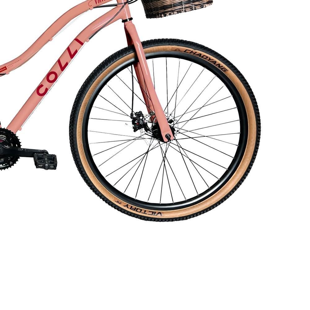 Bicicleta Colli Aro 29 Viena 21V Com Cesta