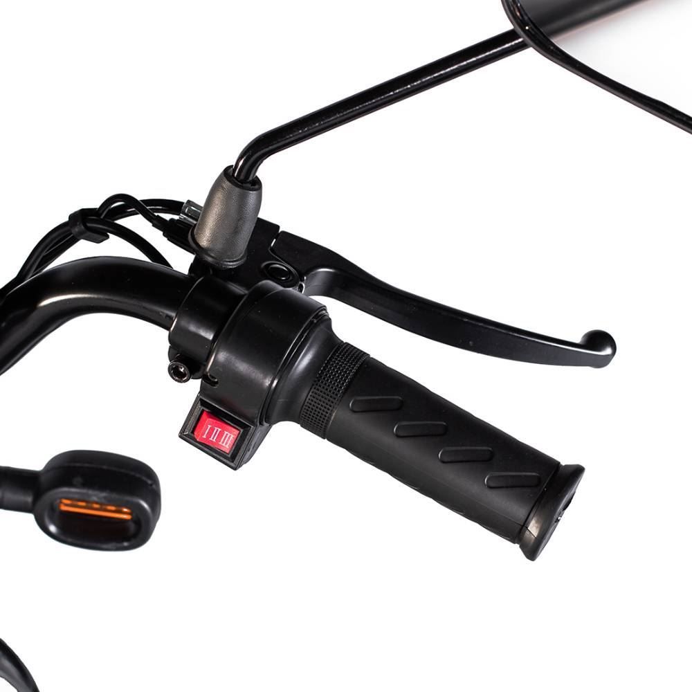 Bicicleta Elétrica Wehawk Basket Wx-03 500W Com Bateria 48V Cinza - 258325