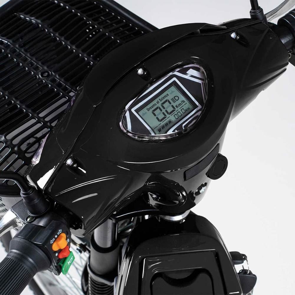 Bicicleta Elétrica Wehawk Wx-01 Eb500w Com Bateria 48V Preta - 222036