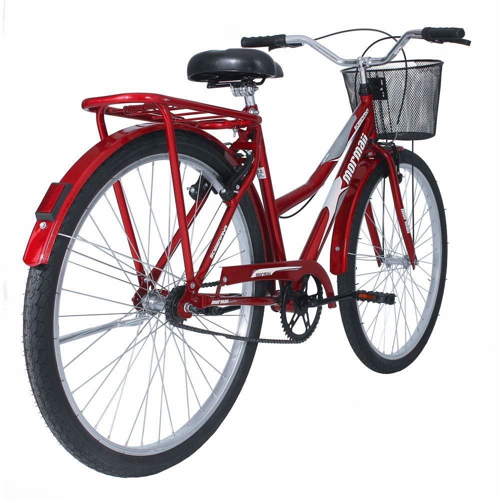 Bicicleta Mormaii Aro 26 Soberana 1V Brake - Vermelho