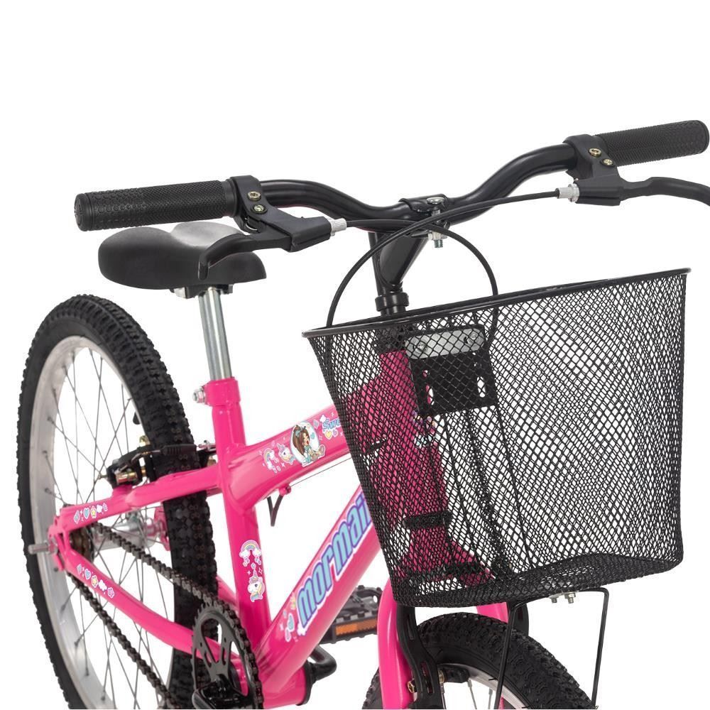 Bicicleta Mormaii Sweet Girl Aro 20 Infantil - Rosa Chiclete