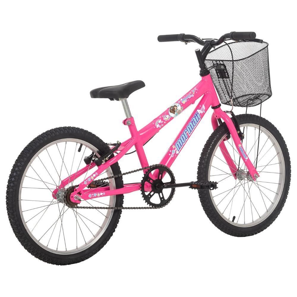 Bicicleta Mormaii Sweet Girl Aro 20 Infantil - Rosa Chiclete
