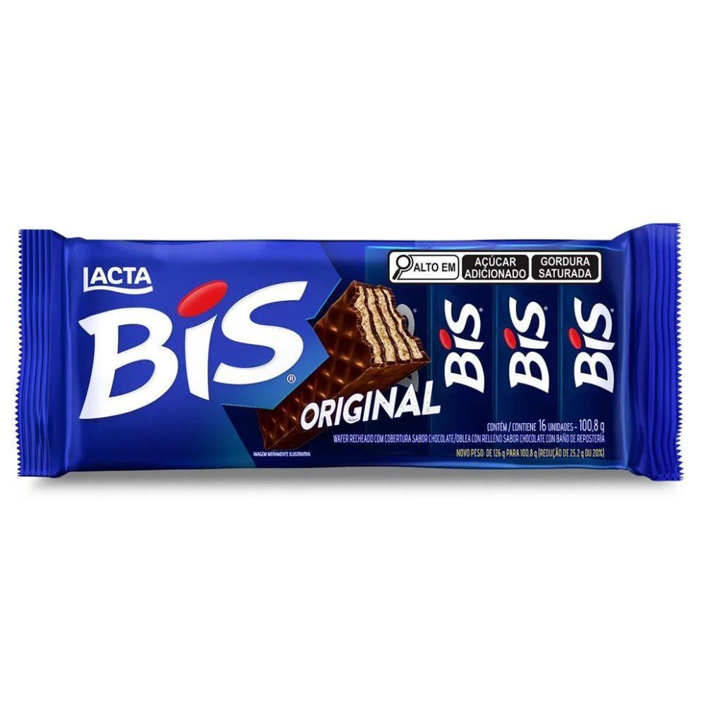 Bis Lacta Ao Leite Lacta  - 100,8g