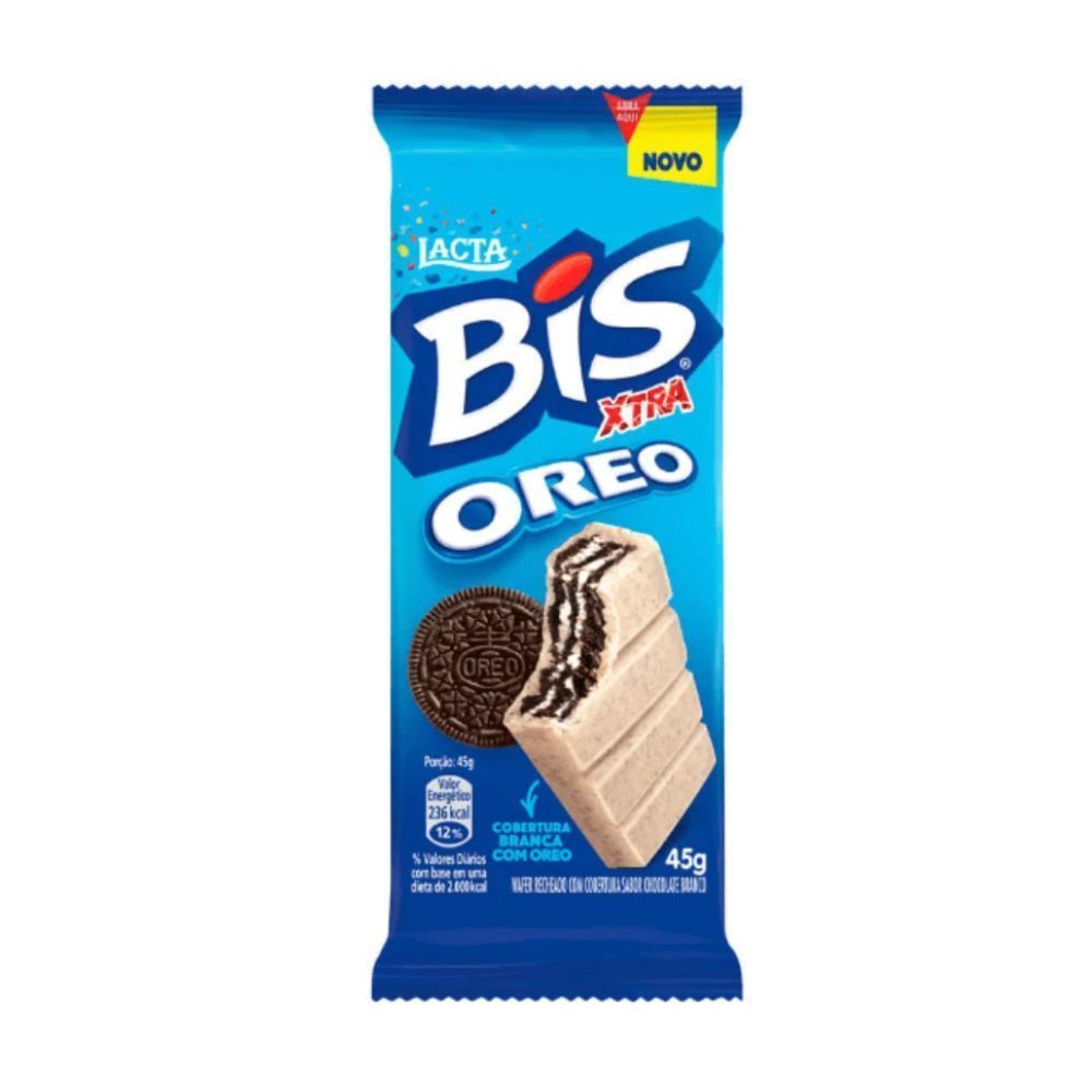 Chocolate Bis Xtra Laka Oreo - 45g