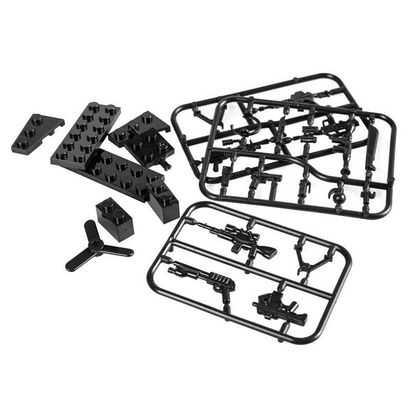 Blocos De Montar Polícia Swat 343 Peças Havan Toys - HBR0410