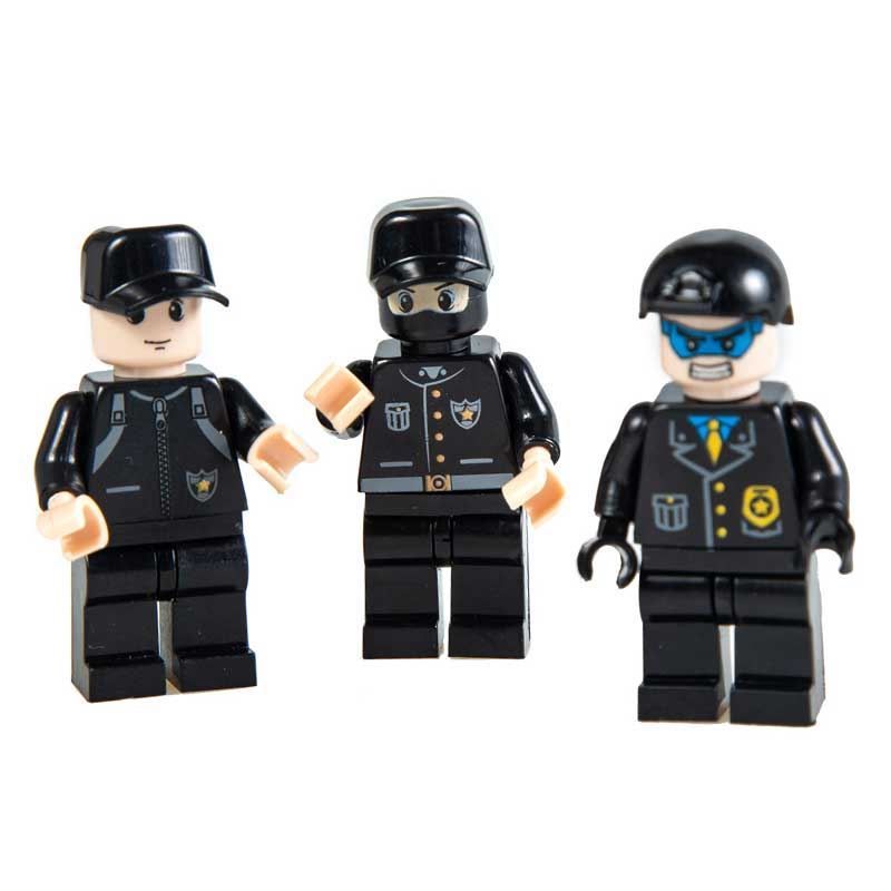 Blocos De Montar Polícia Swat 343 Peças Havan Toys - HBR0410