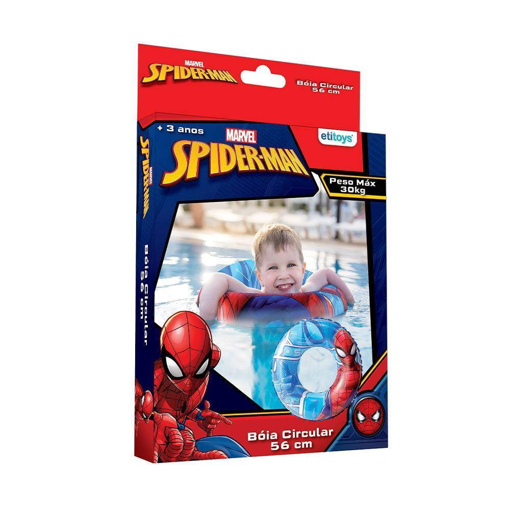 Boia Circular 56Cm Spider Man Etitoys - DYIN-175
