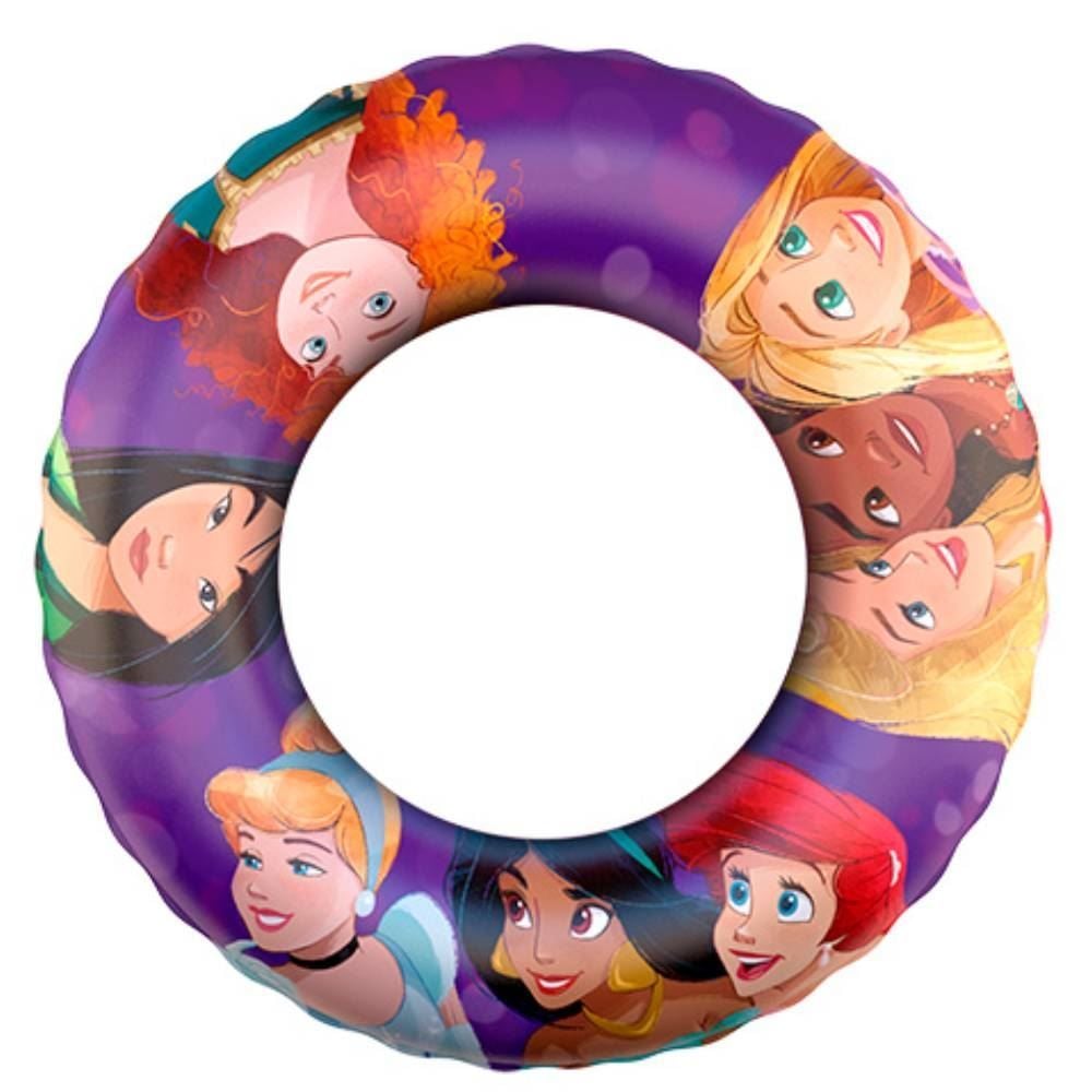 Boia Redonda Infantil Inflável 81 Cm Etitoys - Princesas DYIN-198