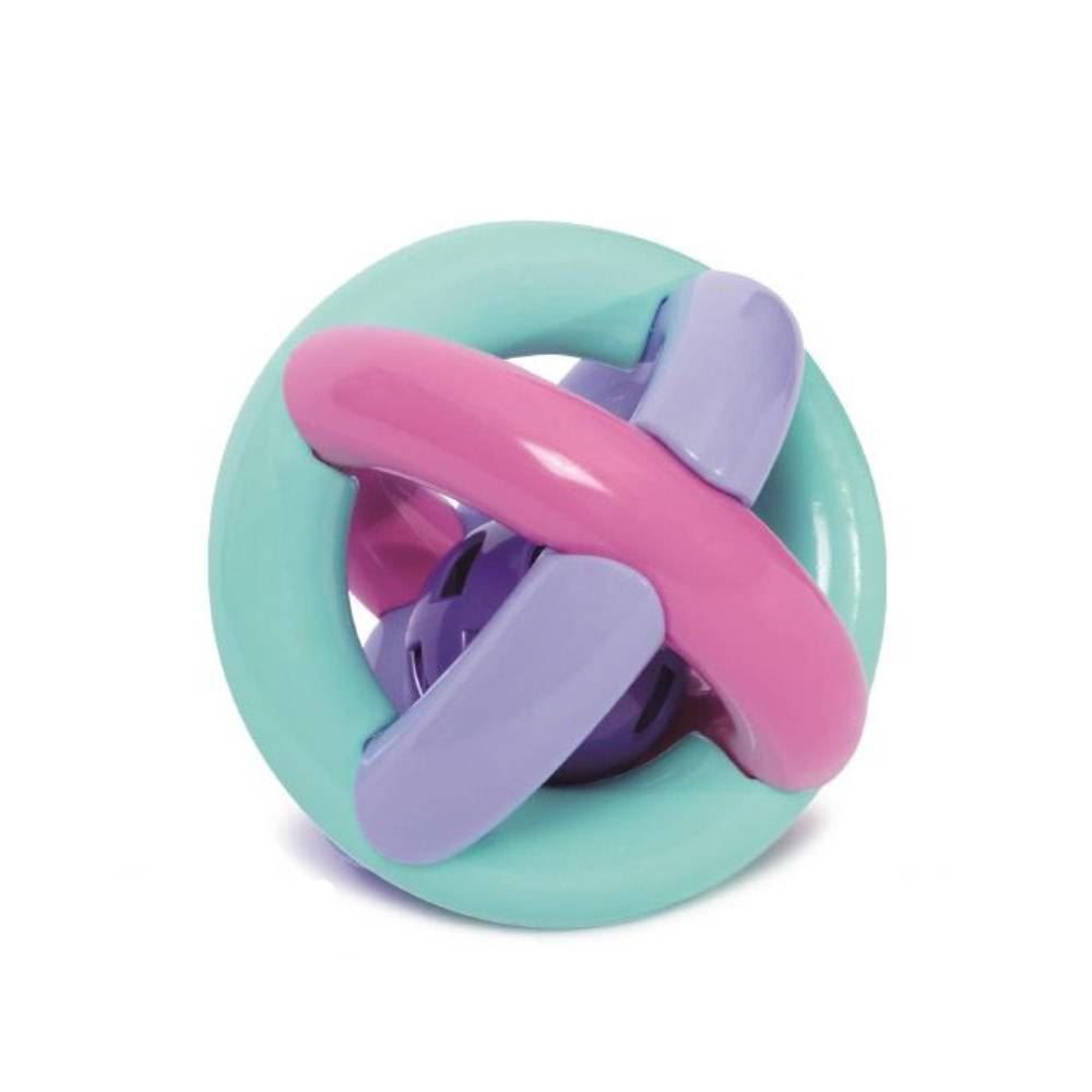 Bola Maluquinha Com Chocalho Mercotoys - Sortido