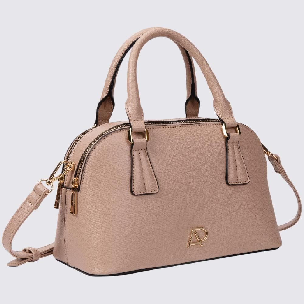Bolsa Feminina Mini Bag Alice Palucci - Taupe