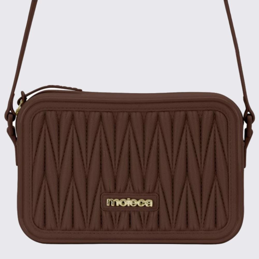 Bolsa Feminina Transversal Moleca - Chocolate