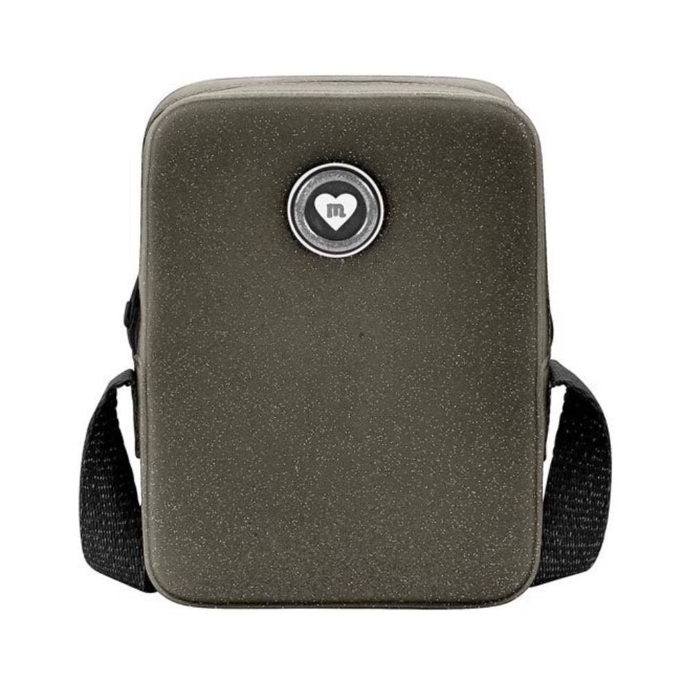 Bolsa Infantil Molekinha Alça Transversal Glitter Moleca - Preto