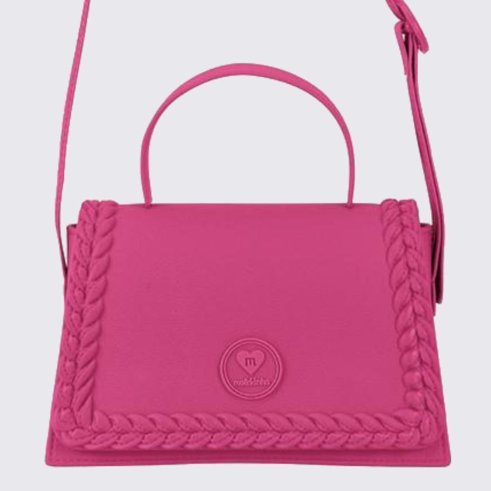Bolsa Infantil Transversal Molekinha - Rosa Forte
