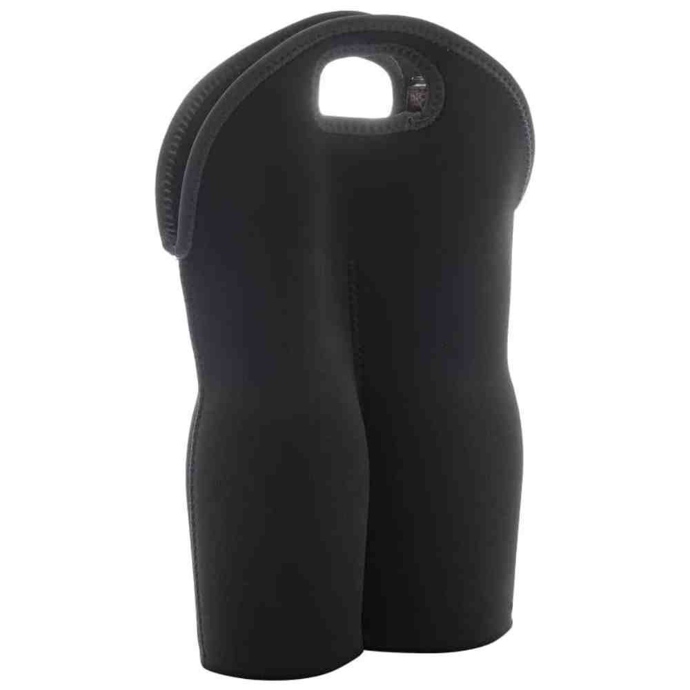 Bolsa Térmica Para Garrafa Vinho Lyor Neoprene - Preto