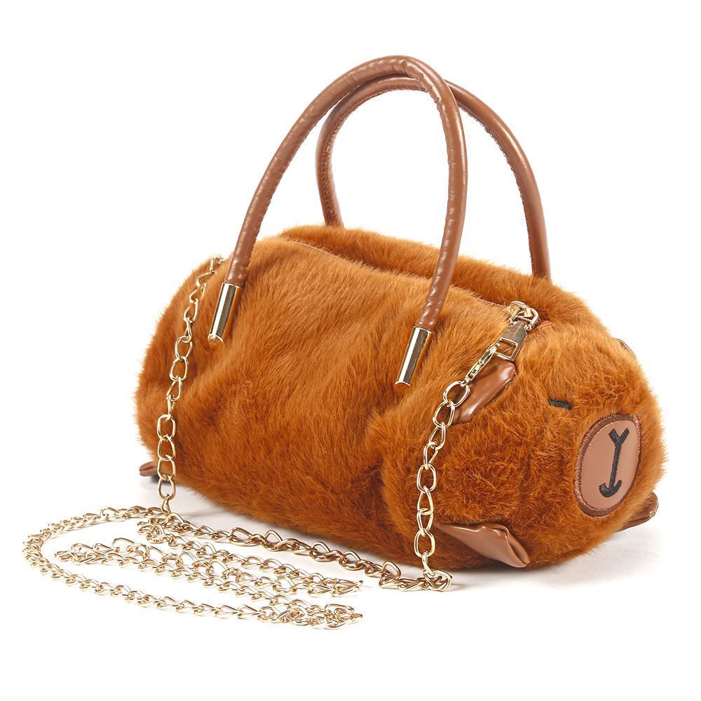 Bolsinha Capivara De Pelúcia Bbr Toys - R3599