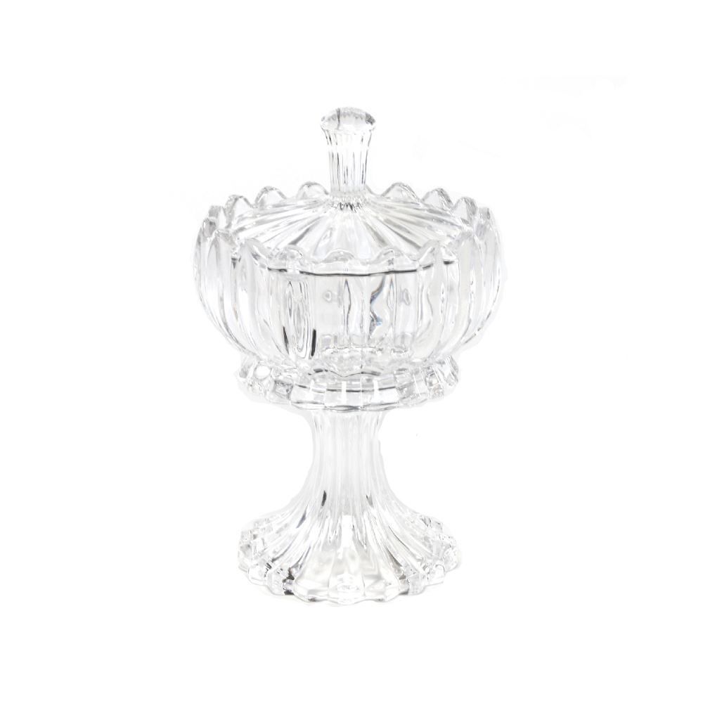 Bomboniere Com Pé Cristal Geneva Wolff - Cristal